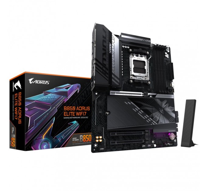 GIGABYTE Материнська плата AMD B850 SAM5 ATX B850 A ELITE WF7 1.1 GIGABYTE