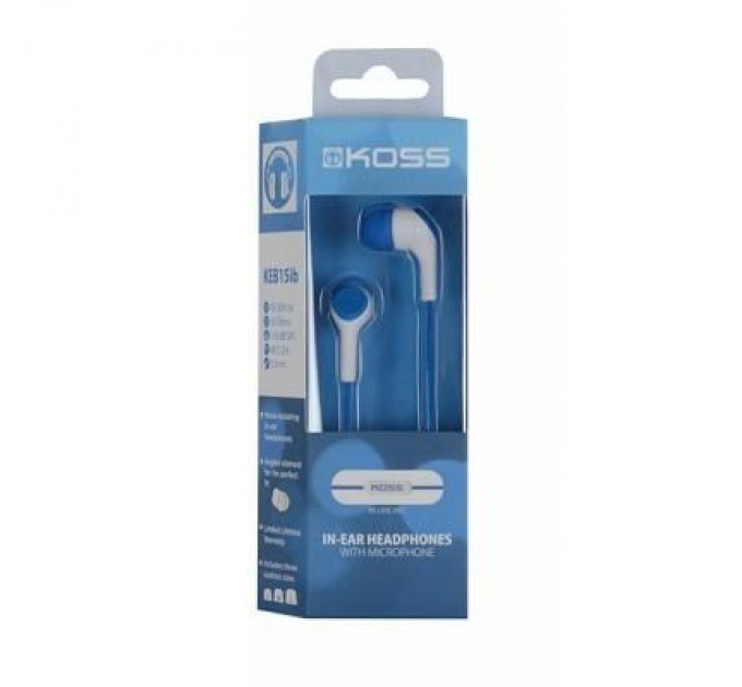 Koss Навушники Koss KEB15i Blue