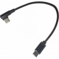 Cablexpert Дата кабель USB-C to USB-C 0,2m angle Cablexpert (CC-USB2-CMCML-0.2M)