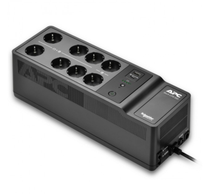 APC Пристрій безперебійного живлення APC Back-UPS 850VA, 520W (BE850G2-GR)