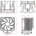 Noname Кріплення для кулера LGA 1851 offset kit
