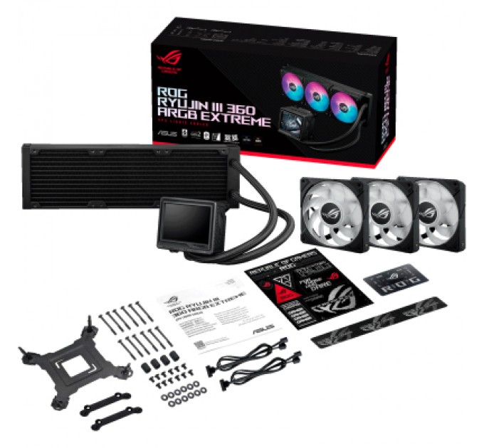 ASUS Система рідинного охолодження ASUS ROG-RYUJIN-III-360-ARGB EXTREME (90RC0131-M0EAY0)