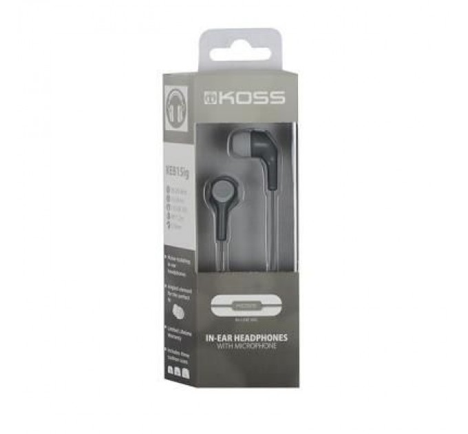 Koss Навушники Koss KEB15i Grey