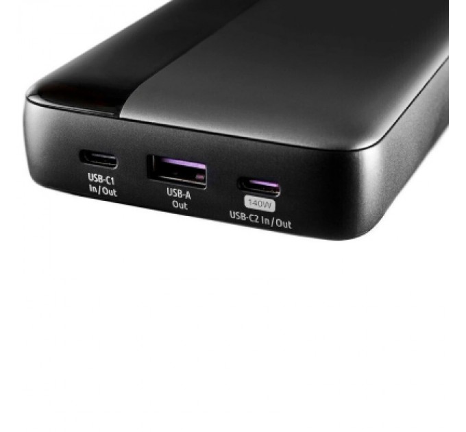 Intenso Батарея універсальна Intenso HE25000 25000mAh PD/3.1/140W + cable with a built-in E-marker chip (7350060)