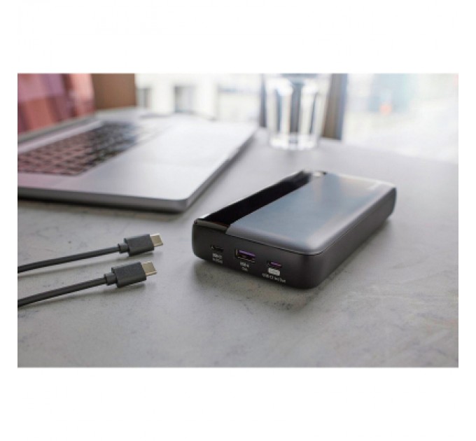 Intenso Батарея універсальна Intenso HE25000 25000mAh PD/3.1/140W + cable with a built-in E-marker chip (7350060)