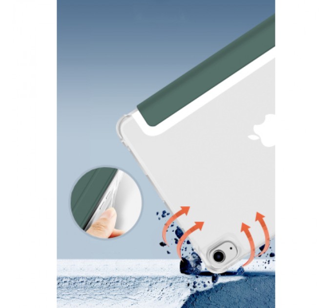 BeCover Чохол до планшета BeCover Soft Edge with Apple Pencil Holder iPad Mini 7 2024 Dark Green (712466)