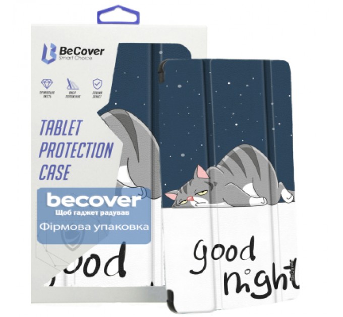 BeCover Чохол до планшета BeCover Smart Case Lenovo Tab One / Tab K9 8.7" 2025 (TB305XU/FU) Good Night (713748)