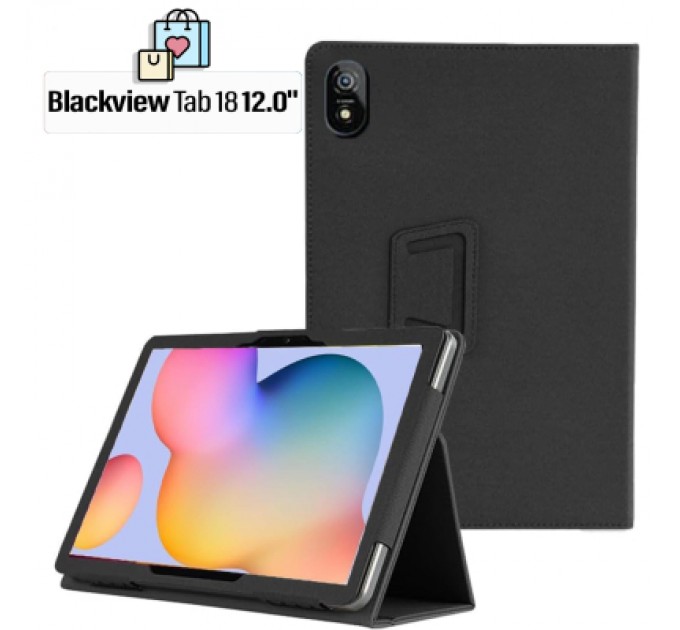 BeCover Чохол до планшета BeCover Slimbook Blackview Tab 18 12.0" Black (713716)