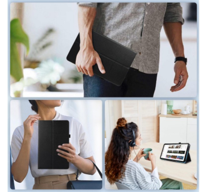 BeCover Чохол до планшета BeCover Slimbook Blackview Tab 18 12.0" Black (713716)