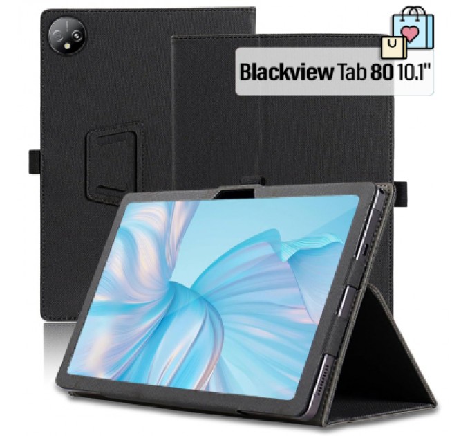 BeCover Чохол до планшета BeCover Slimbook Blackview Tab 80 10.1" Black (713717)