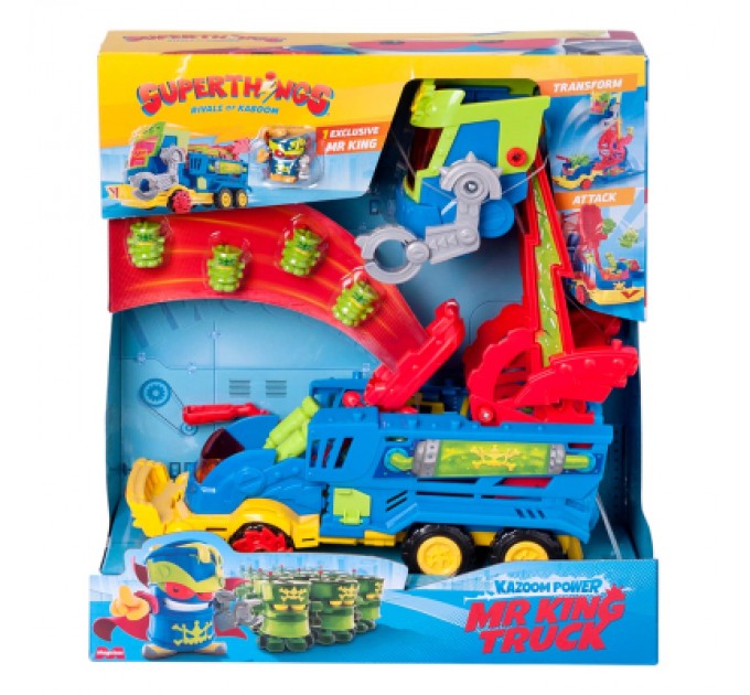 SuperThings Ігровий набір SuperThings Трак Містера Кінга (PSTSP114IN10)