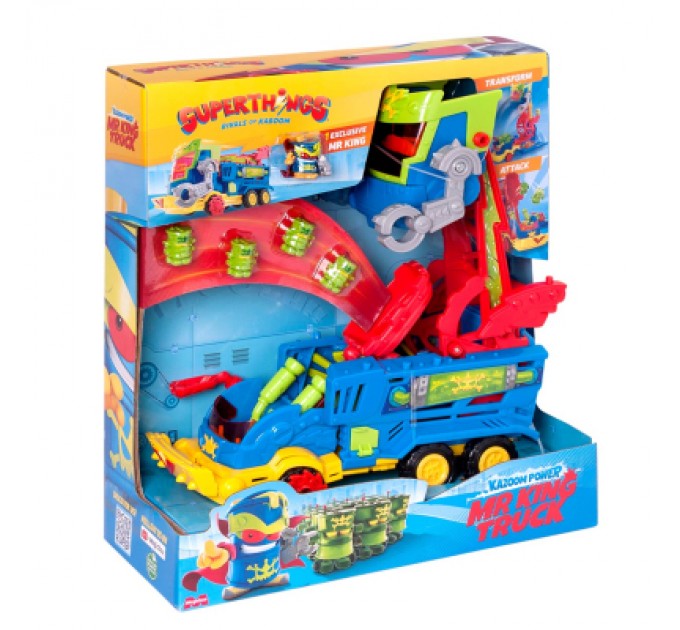 SuperThings Ігровий набір SuperThings Трак Містера Кінга (PSTSP114IN10)
