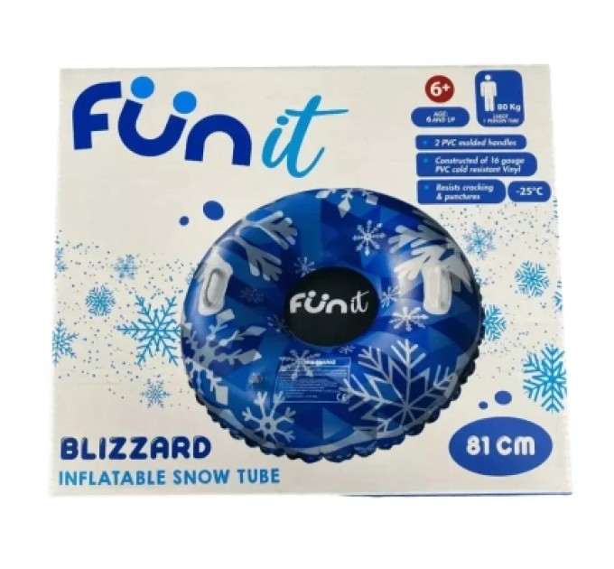 Bottari Санки Bottari BLIZZARD Тюбінг 81 см синій (72002-IS)