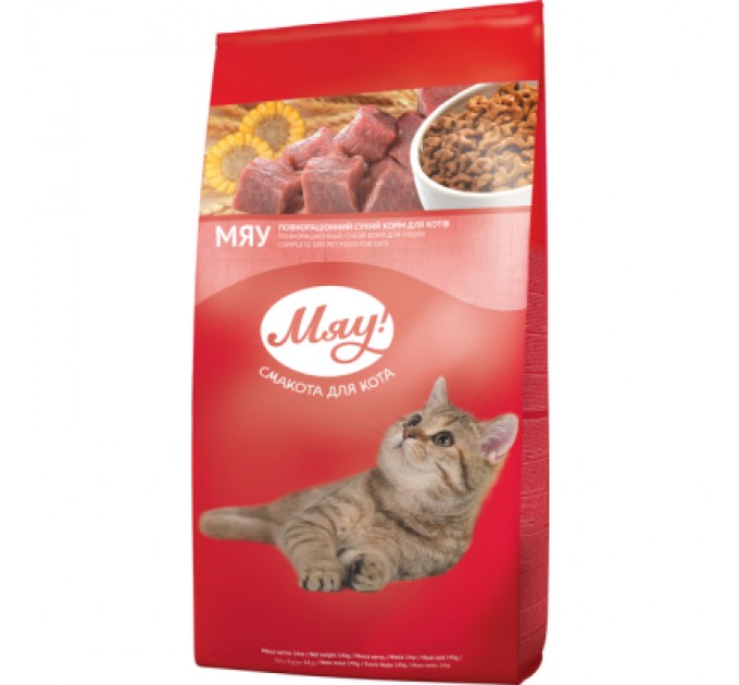 Мяу! Сухий корм для кішок Мяу! з куркою 11 кг (4820083902086/47820269145801)
