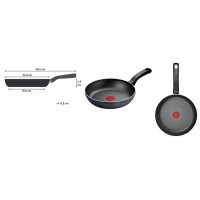 Сковорода Tefal So' Light 22см чорна (H0560342)