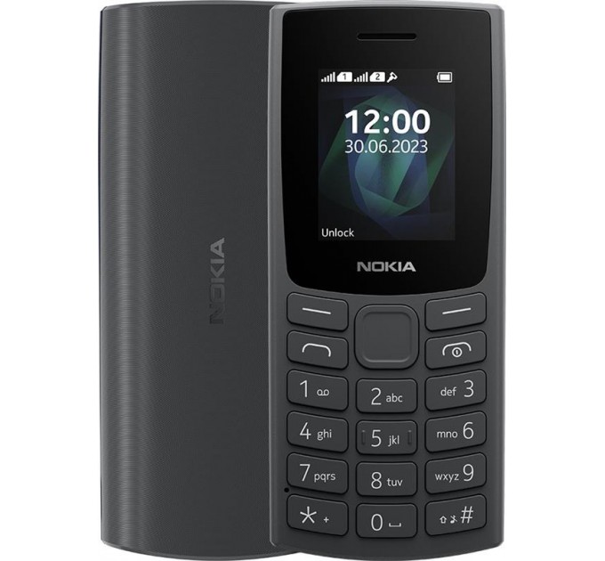 Nokia Мобільний телефон Nokia 105 2023 Dual Sim Charcoal