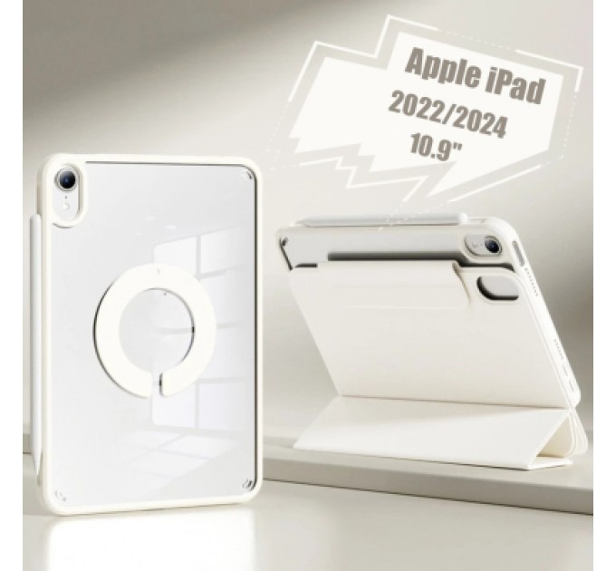 BeCover Чохол до планшета BeCover Ultra Slim Origami Flex Apple iPad 10.9" 2022/2024 Beige (712972)