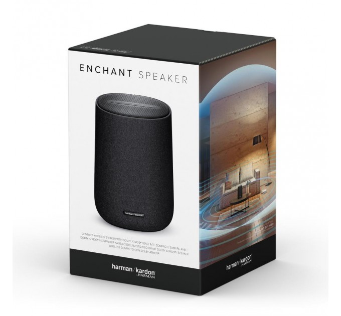 Harman Kardon Акустична система з БТ та  WiFi harman/kardon HKENCHSPKBLKEP