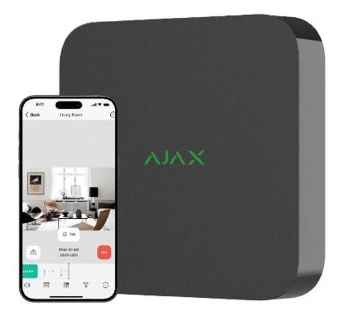 Ajax Відеореєстратор Ajax NVR (8ch) black