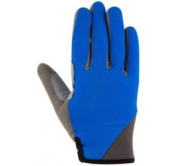 PowerPlay Велорукавиці PowerPlay 6566 Blue L (6566_L_Blue/Grey)
