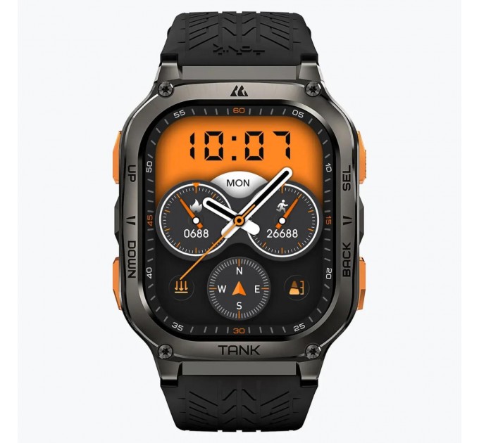 KOSPET Розумний годинник M3 ULTRA SE TANK M3 ULTRA SE BLK KOSPET