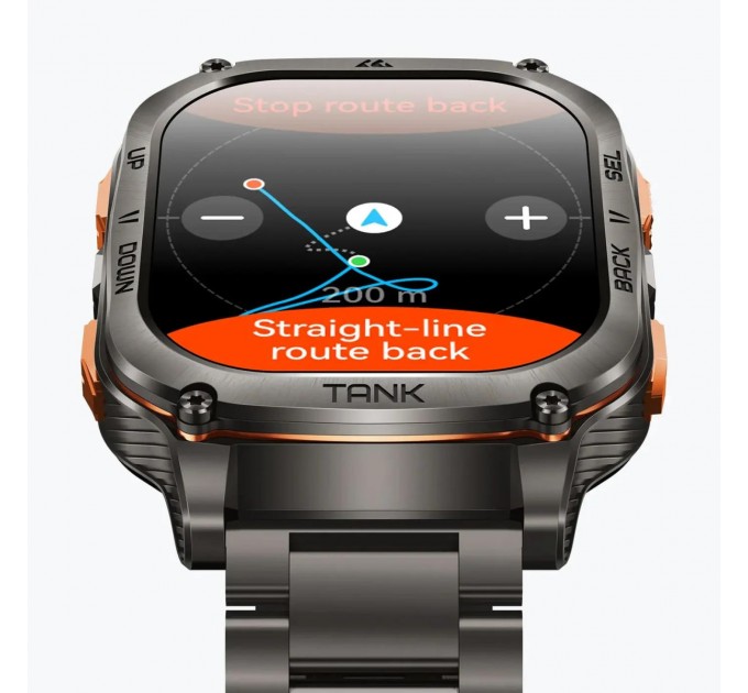 KOSPET Розумний годинник M3 ULTRA SE TANK M3 ULTRA SE BLK KOSPET