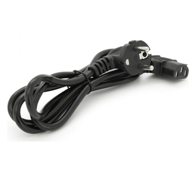 Voltronic Кабель живлення C13 1.5m 0.75mm2 90° corner Voltronic (PC-186A CEE7/7-C13-CCA15)