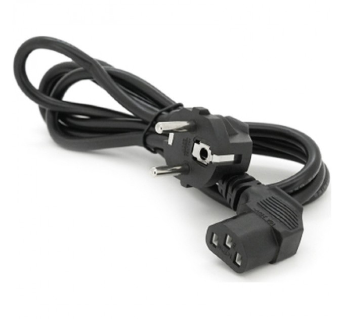 Voltronic Кабель живлення C13 1.5m 0.75mm2 90° corner Voltronic (PC-186A CEE7/7-C13-CCA15)
