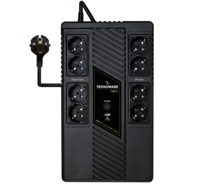 TECNOWARE Пристрій безперебійного живлення TECNOWARE ERA PLUS STRIP 1000 TOGETHER ON (FGCERAPLS1002SCH)