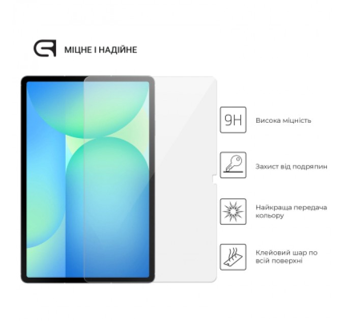 Armorstandart Скло захисне Armorstandart Glass.CR Samsung Tab S10 FE+ (SM-X620/X626) Clear (ARM85349)