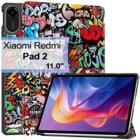 Чохол до планшета BeCover Smart Xiaomi Redmi Pad 2 11.0" Graffiti (713648)