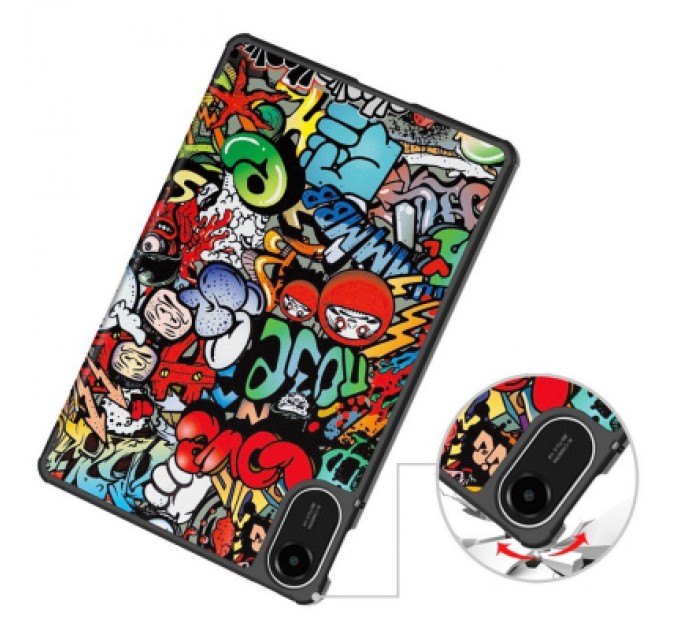 BeCover Чохол до планшета BeCover Smart Xiaomi Redmi Pad 2 11.0" Graffiti (713648)