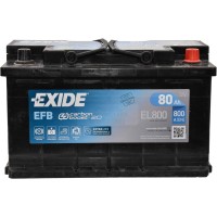 Акумулятор автомобільний EXIDE START-STOP EFB 80A (EL800) Акумулятор автомобільний EXIDE START-STOP EFB 80A (EL800)