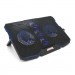 IceCoorel Підставка до ноутбука IceCoorel 10-15.6", 2*140mm + 3*70mm 1400 RPM, 2*USB, 410x290x26mm, Blue (A2)