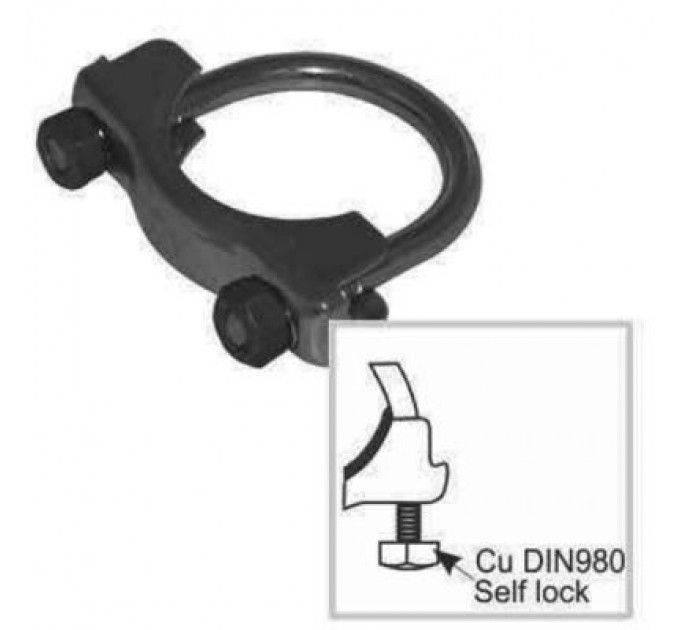 Хомут автомобільний Fischer металевий (921-955)