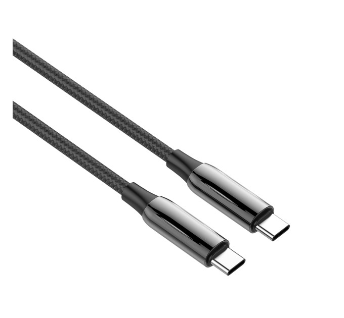 ColorWay Кабель ColorWay USB Type-C + USB Type-C (M/M), 5.0 А, 1 м, Black (CW-CBPDCC069-BK)