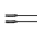 ColorWay Кабель ColorWay USB Type-C + USB Type-C (M/M), 5.0 А, 2 м, Black (CW-CBPDCC070-BK)
