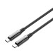 ColorWay Кабель ColorWay USB Type-C + USB Type-C (M/M), 5.0 А, 2 м, Black (CW-CBPDCC070-BK)