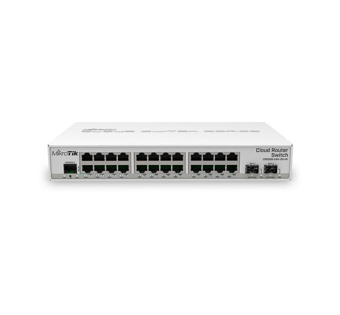 Mikrotik Комутатор мережевий Mikrotik CRS326-24G-2S+IN