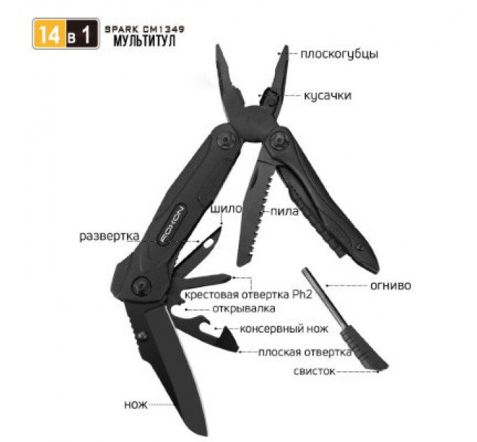 Мультитул Roxon SPARK (CM1349)