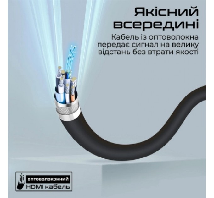 Кабель мультимедійний HDMI to HDMI v.2.0 prolink4k60-20m Promate (prolink4k60-20m)