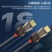 Кабель мультимедійний HDMI to HDMI v.2.0 prolink4k60-20m Promate (prolink4k60-20m)