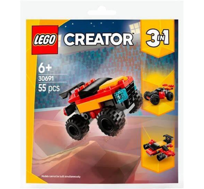 LEGO Конструктор LEGO Creator Вантажівочка-монстр з відкидним дахом (30691)