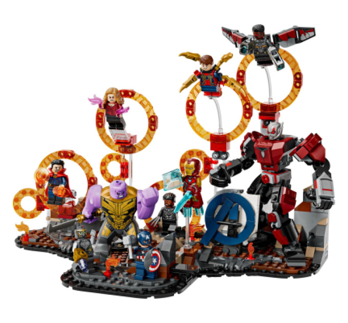 LEGO Конструктор LEGO Super Heroes Месники: Завершення. Вирішальна битва (76323)