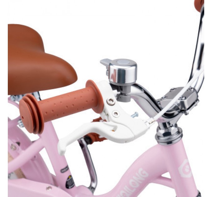 Дитячий велосипед Miqilong LS 12" рожевий (RBB-LS12-PINK)