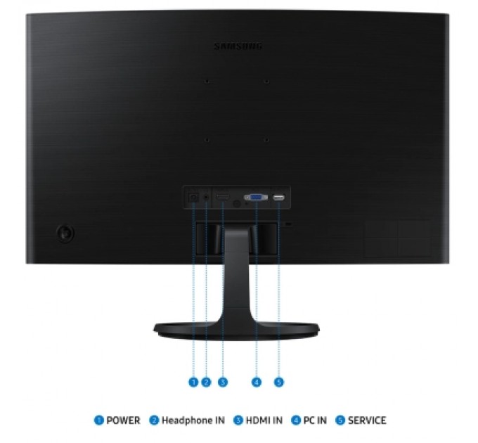 Samsung Монітор Samsung LS24D360GAIXUA
