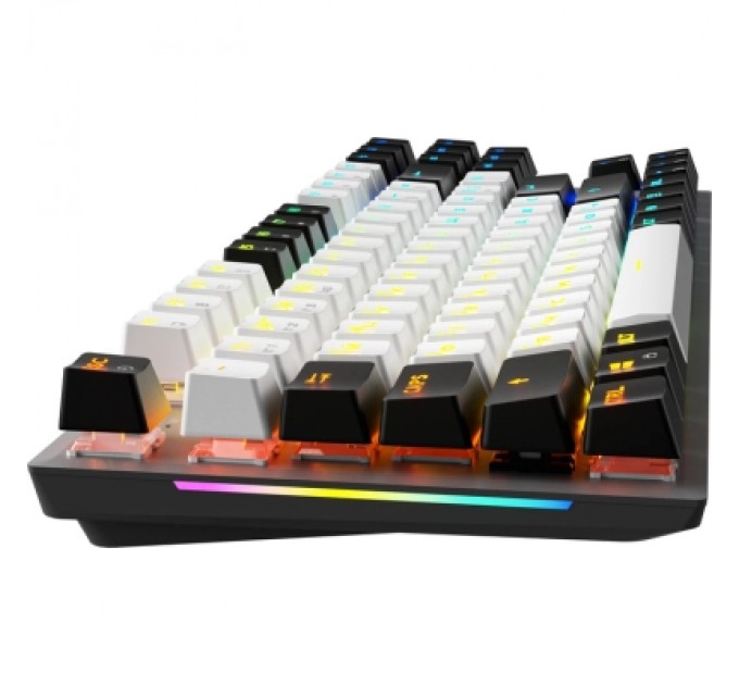 GamePro Клавіатура GamePro Genesis Joker Pro MK124G Pro Outemu Red Switch Wireless/Bluetooth/USB UA Gray (MK124G Pro)