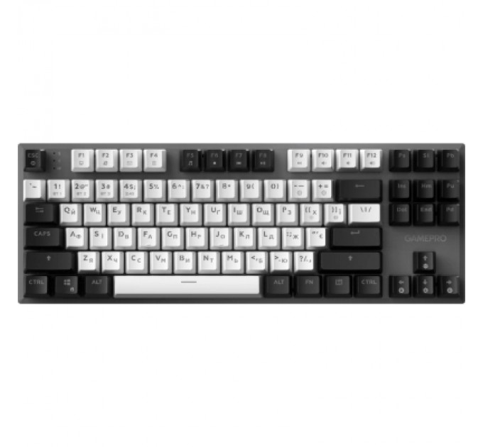 GamePro Клавіатура GamePro Genesis Joker Pro MK124G Pro Outemu Red Switch Wireless/Bluetooth/USB UA Gray (MK124G Pro)