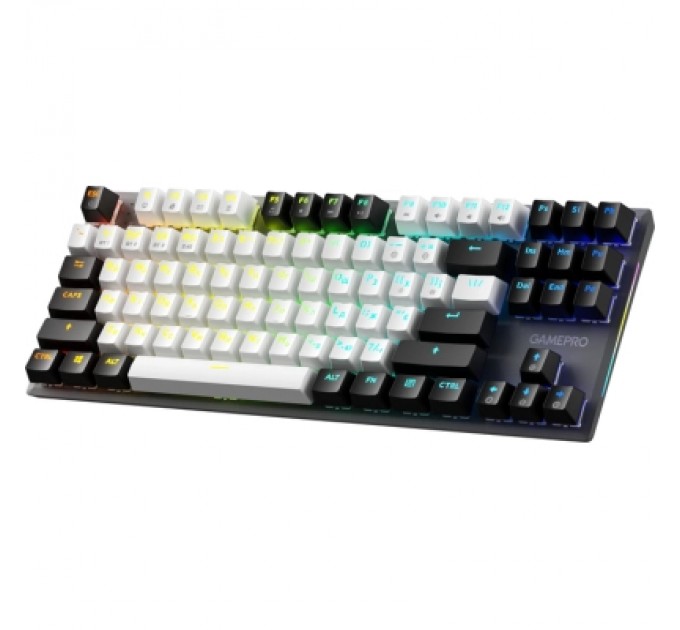 GamePro Клавіатура GamePro Genesis Joker Pro MK124G Pro Outemu Red Switch Wireless/Bluetooth/USB UA Gray (MK124G Pro)