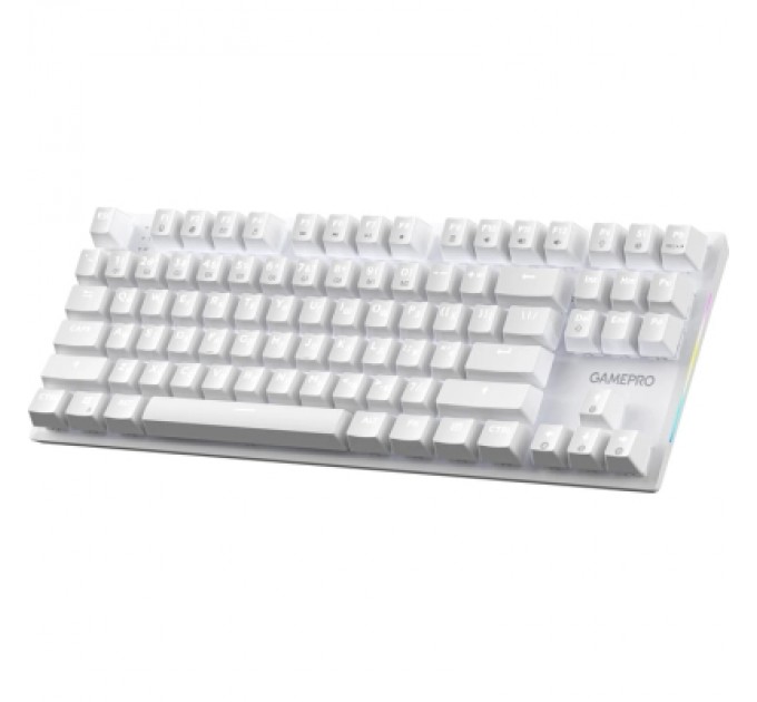 GamePro Клавіатура GamePro Genesis Joker MK124W Outemu Red Switch USB UA White (MK124W)